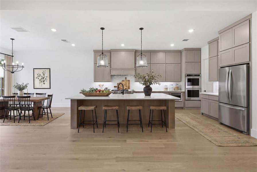Furnished interior view inside a new home in The Grove, North Richland Hills (Image 14).