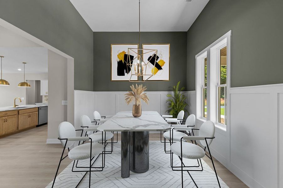 Furnished interior view inside a new home in Harmon Springs, Carrollton (Image 6).