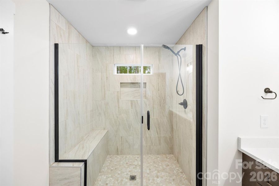 Furnished interior view inside a new home in , Albemarle (Image 9).