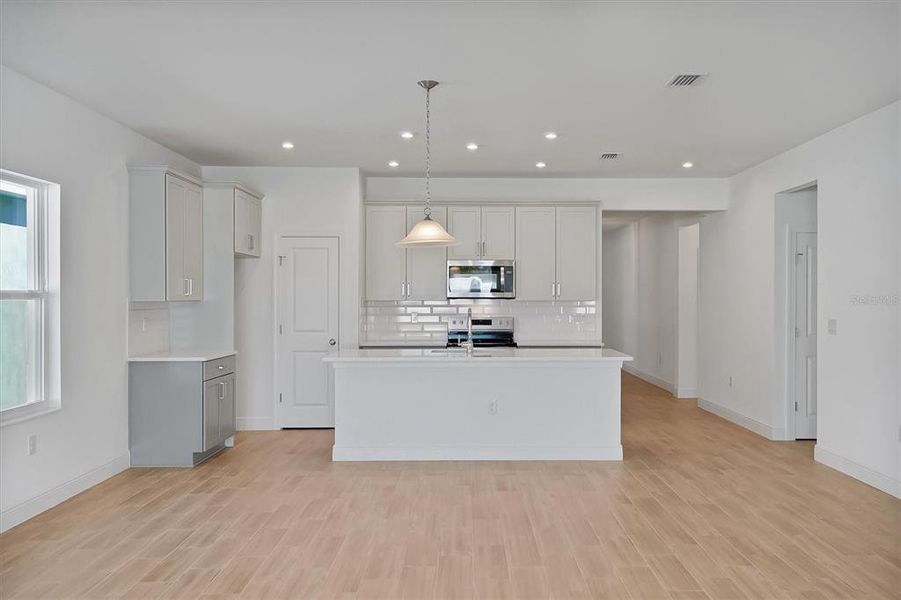 Furnished interior view inside a new home in Prairie Oaks, St. Cloud (Image 12).