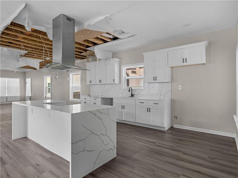 Furnished interior view inside a new home in , Atlanta (Image 6).