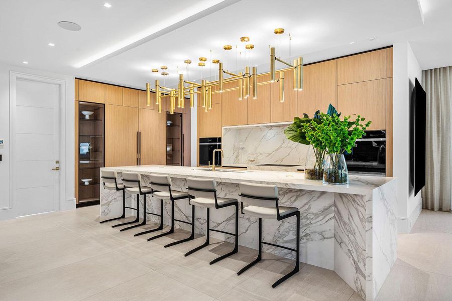 Furnished interior view inside a new home in , Boca Raton (Image 19).