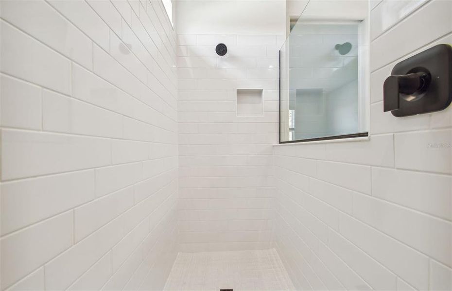 Owner's Walk-In Shower