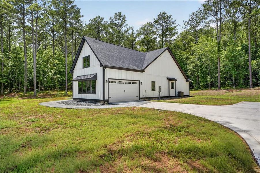 Front exterior of a new home in , Buckhead, GA, highlighting curb appeal (Image 30). Front exterior of a new home in , Buckhead, GA, highlighting curb appeal (Image 30).