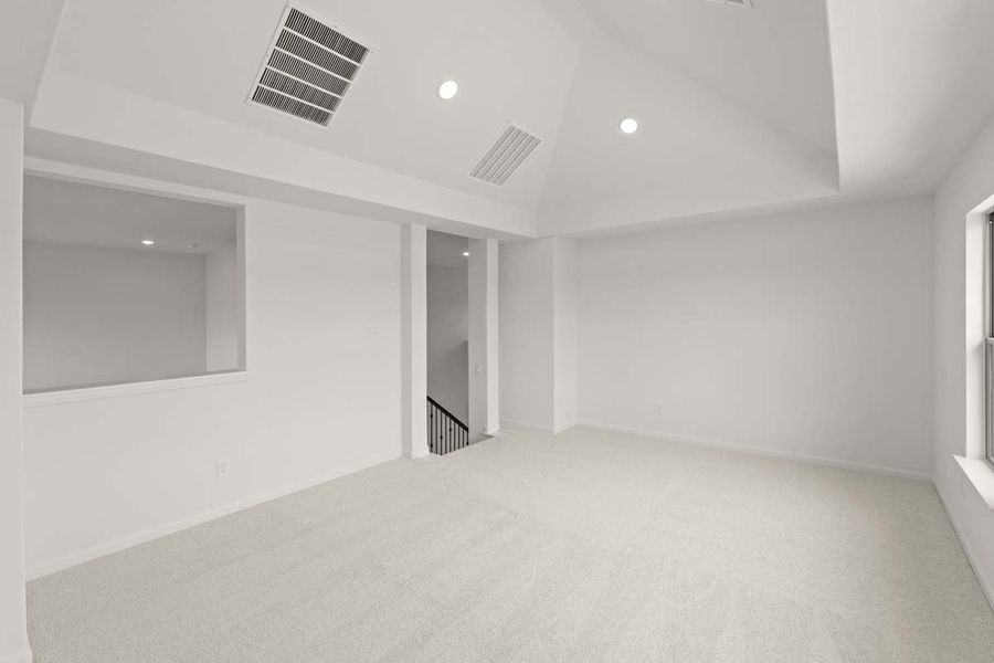 Spacious, unfurnished interior of a new home in Park Hills, Rockwall (Image 31). Spacious, unfurnished interior of a new home in Park Hills, Rockwall (Image 31).