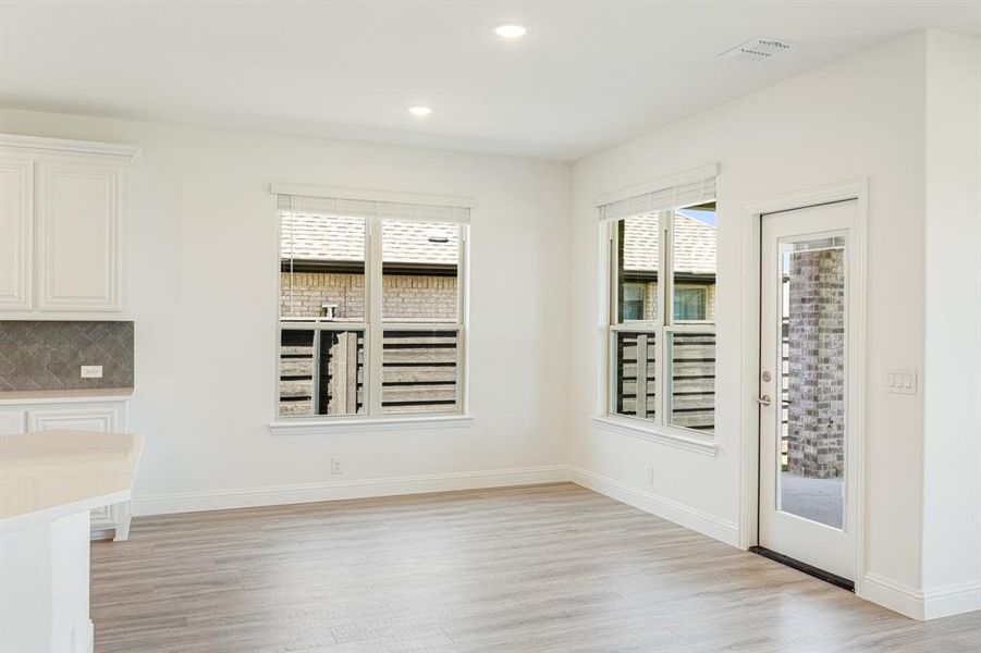 Spacious, unfurnished interior of a new home in Union Park Classic 55, Little Elm (Image 25).