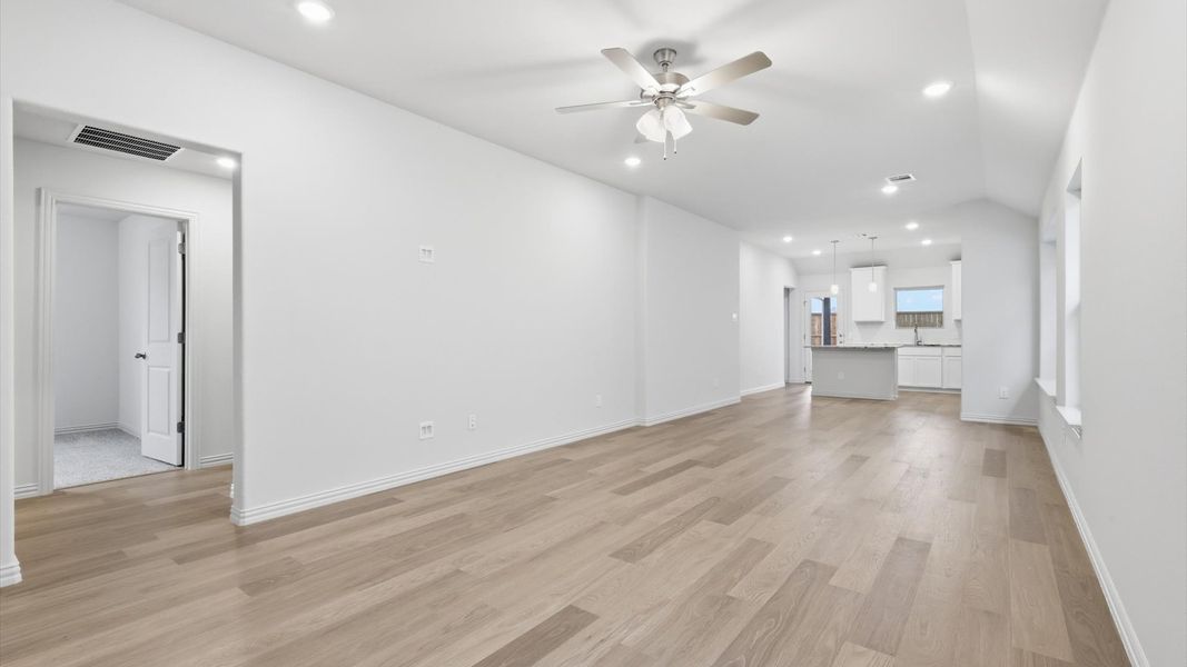 Furnished interior view inside a new home in Westridge Journey, Princeton (Image 9).