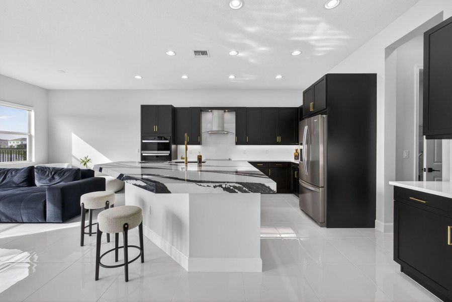 Furnished interior view inside a new home in , Westlake (Image 17).