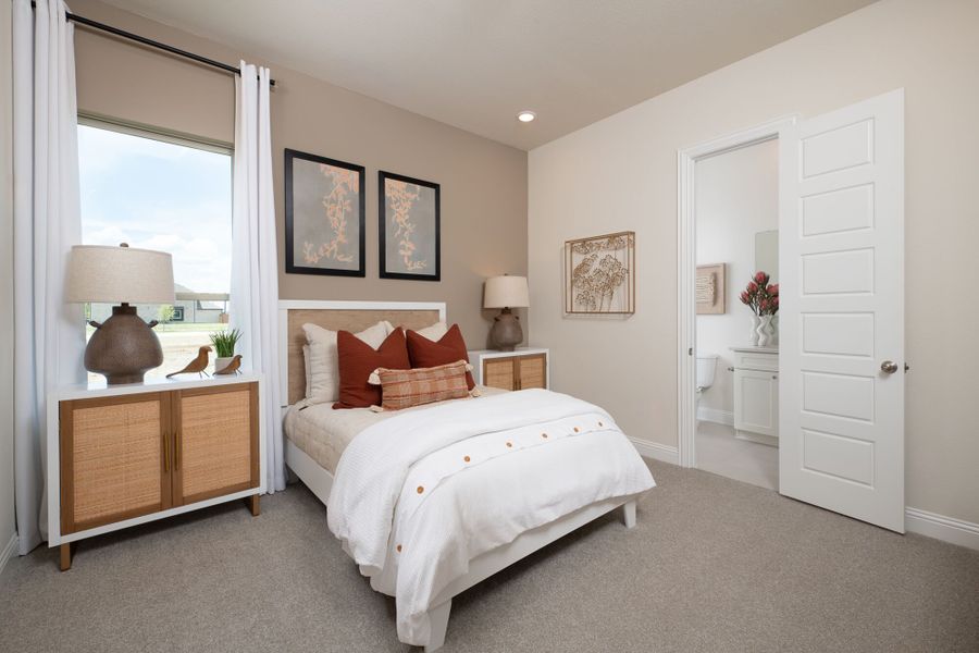 The Dorian Model Secondary Bedroom The Dorian Model Secondary Bedroom