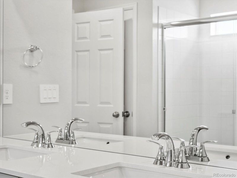 Furnished interior view inside a new home in Ridgeline Vista: The Canyon Collection, Brighton (Image 10).