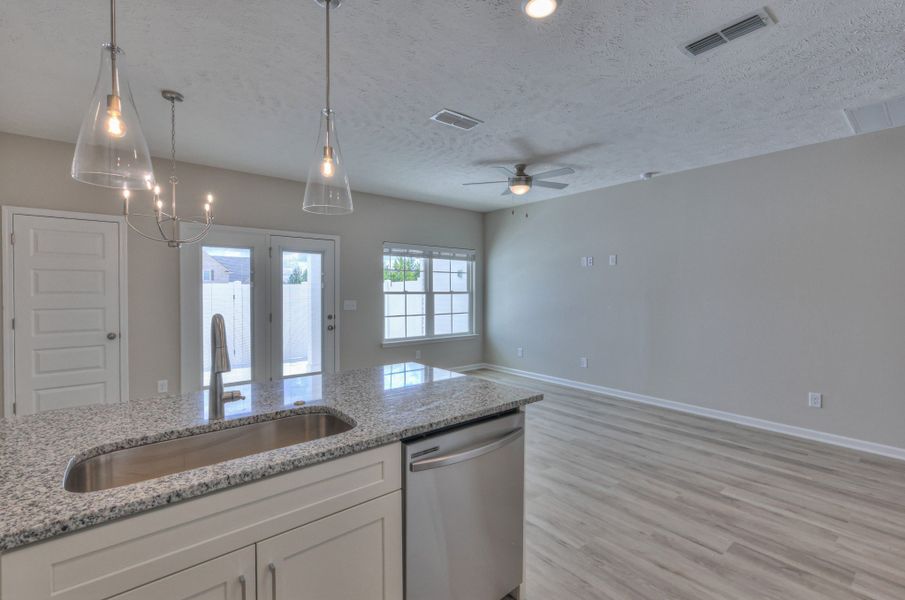 Furnished interior view inside a new home in Legacy Preserve, Tullahoma (Image 6).