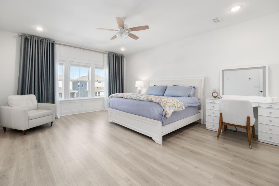 Furnished interior view inside a new home in , Mount Pleasant (Image 15).