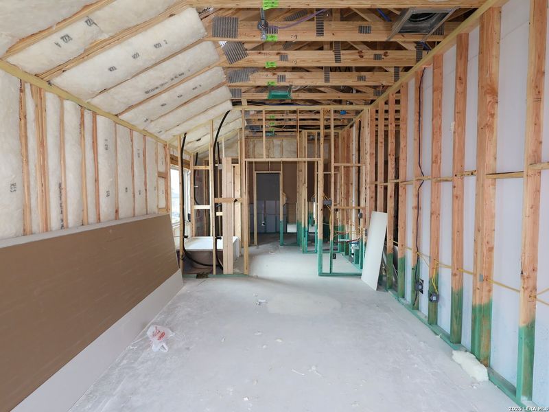 In-progress construction of a new home in Greenspoint Heights, Seguin, TX (Image 26).