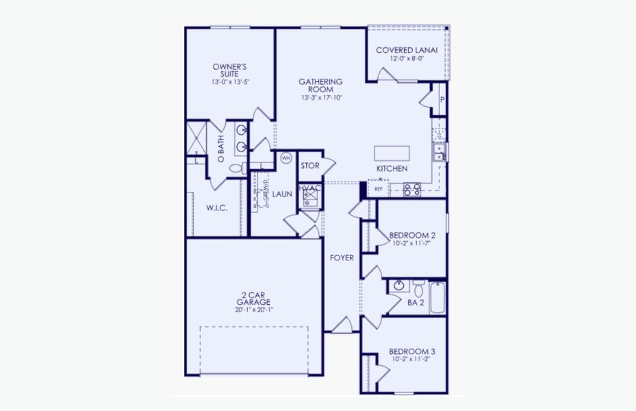 Quick Move In Floorplan