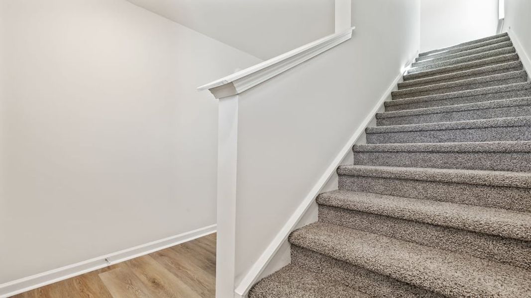 Spacious, unfurnished interior of a new home in Varner Station, Woodruff (Image 20).