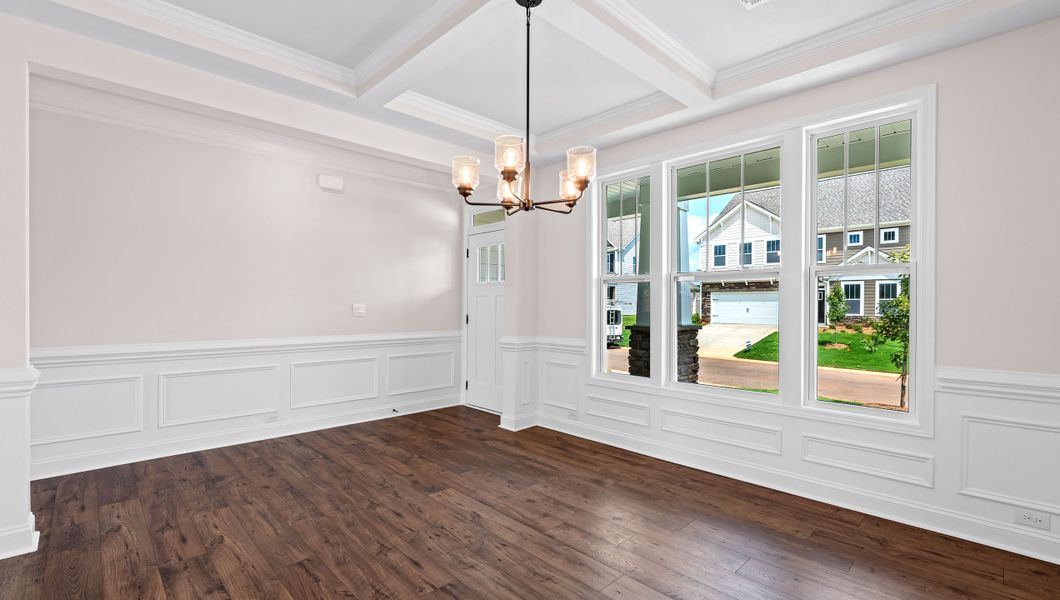 Representative unfurnished interior of a home built from the VERWOOD by D.R. Horton in Adams Glen, Greenville (Image 15).