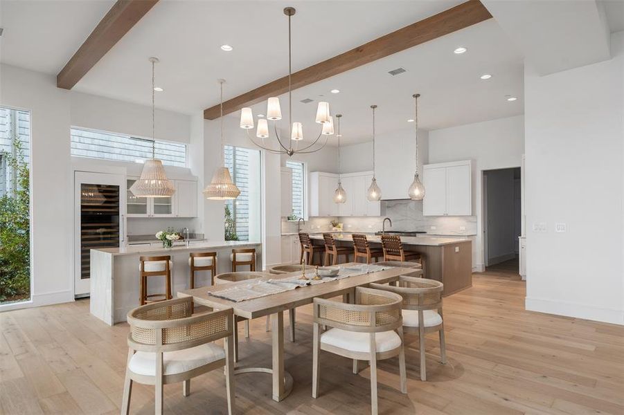 Furnished interior view inside a new home in , Malakoff (Image 25).