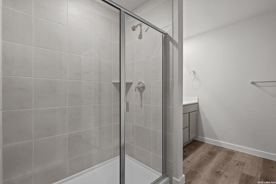 Close-up of interior finishes inside a home in Spring Creek, San Antonio (Image 13).