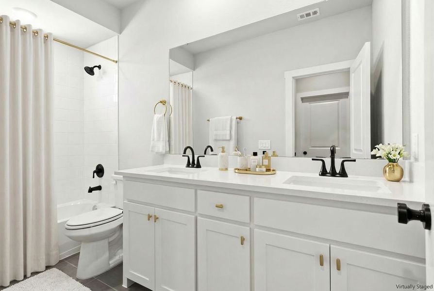 Furnished interior view inside a new home in Ten Mile Creek, Celina (Image 33).