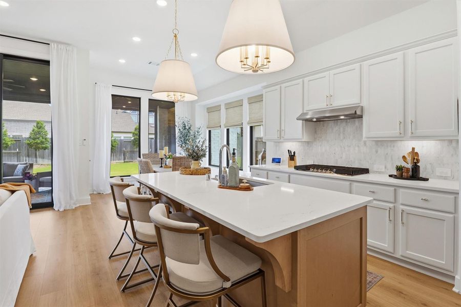 Furnished interior view inside a new home in , Brookshire (Image 9).