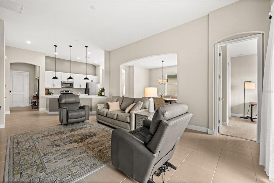 Furnished interior view inside a new home in , Punta Gorda (Image 32).