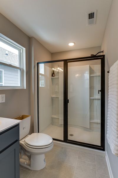 Representative furnished interior of a home built from the Gayle by Parkside Builders in The Parks of Mill Town, Chattanooga (Image 17).