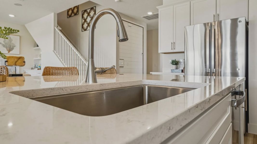 Oleander Floor Plan Kitchen by DRB Homes in Ardisia Park in New Smyrna Beach, FL