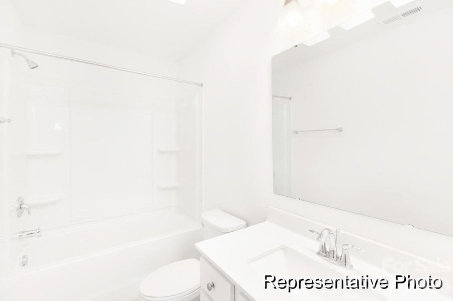 Furnished interior view inside a new home in Morgan Hills, Albemarle (Image 6). Furnished interior view inside a new home in Morgan Hills, Albemarle (Image 6).