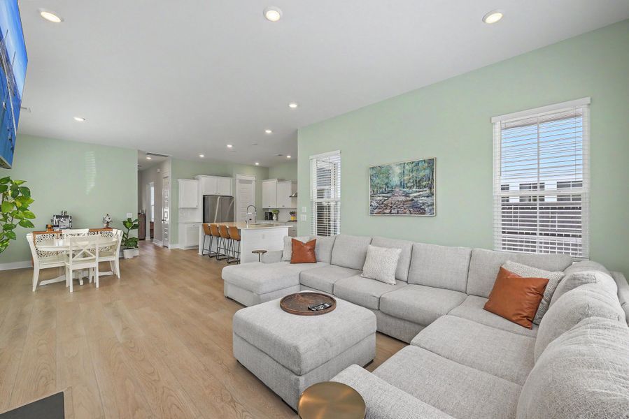 Furnished interior view inside a new home in Carnes Crossroads, Summerville (Image 7).