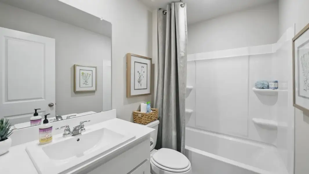 Furnished interior view inside a new home in Valley Brook, Fort Worth (Image 34).