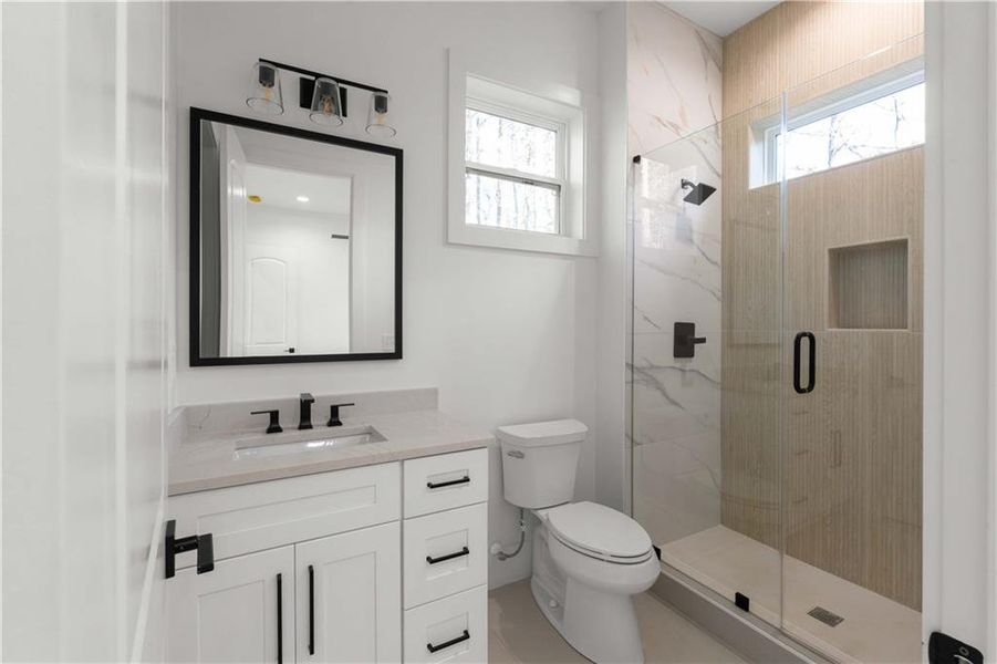 Furnished interior view inside a new home in , Conyers (Image 40).