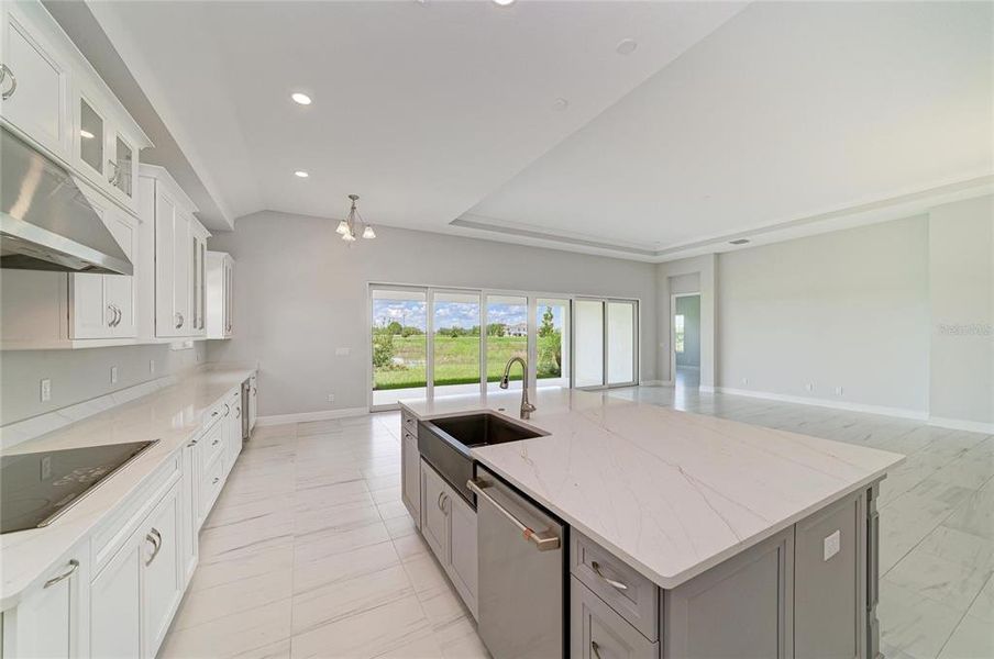 Furnished interior view inside a new home in Mirada, San Antonio (Image 10).