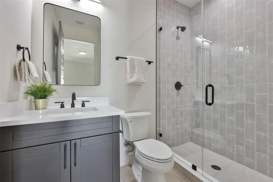 Furnished interior view inside a new home in , Tampa (Image 44).