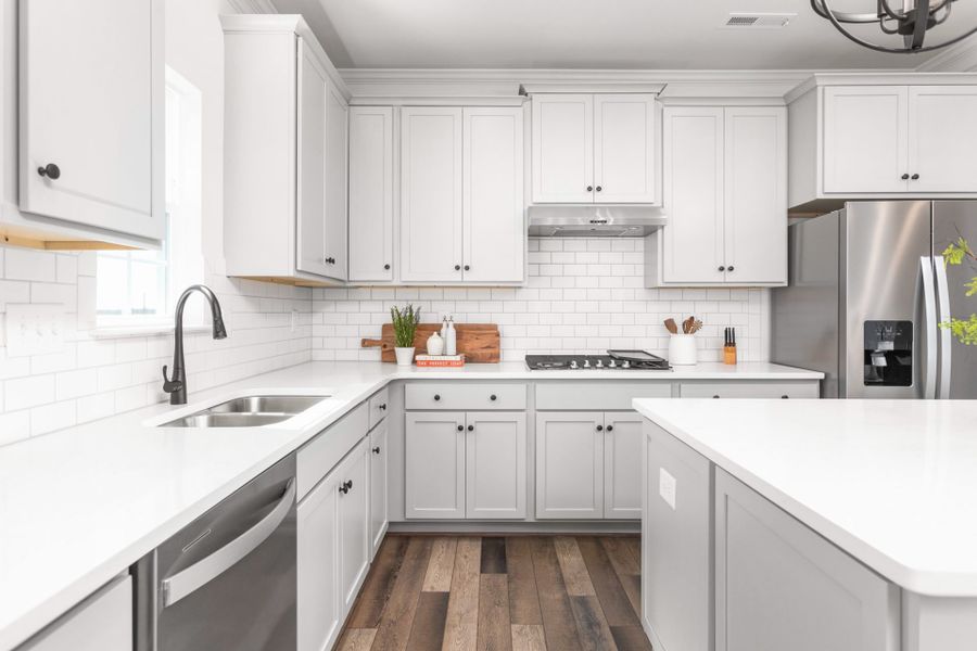 Representative furnished interior of a home built from the Kendall by Keystone Homes NC in Royal Pines, Trinity (Image 19).