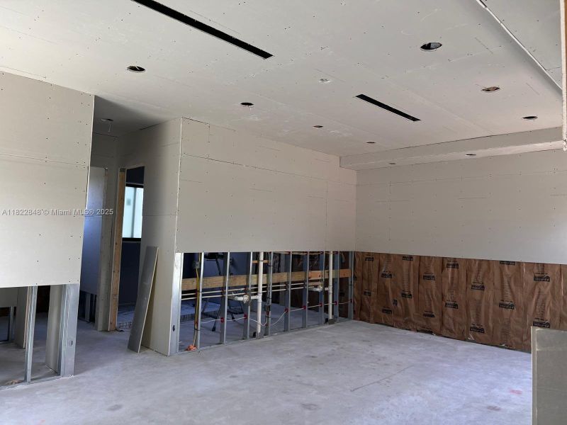 In-progress construction of a new home in , Fort Lauderdale, FL (Image 28).