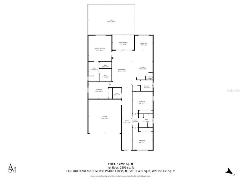 2D floor plan layout of this home in , Winter Garden, FL (Image 5).