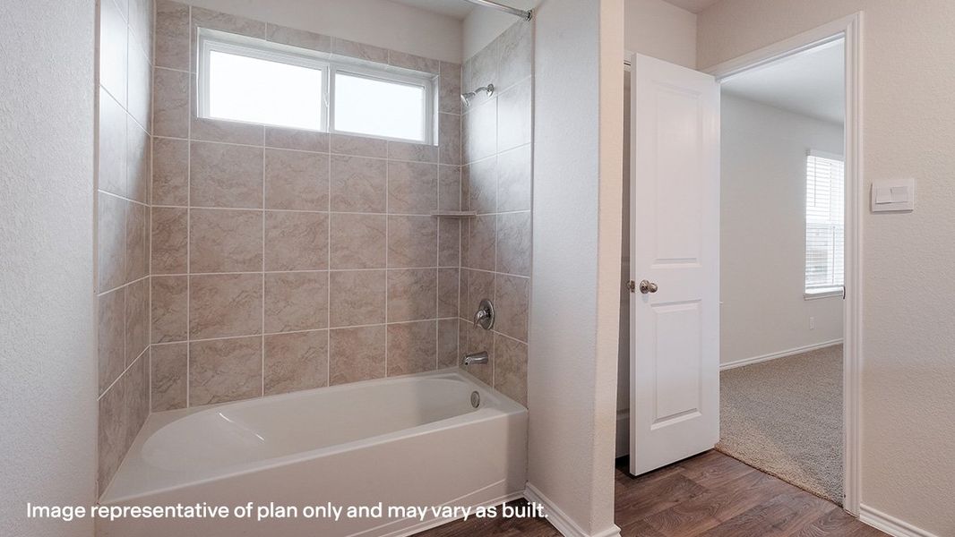 Furnished interior view inside a new home in Redbird Ranch, San Antonio (Image 6).