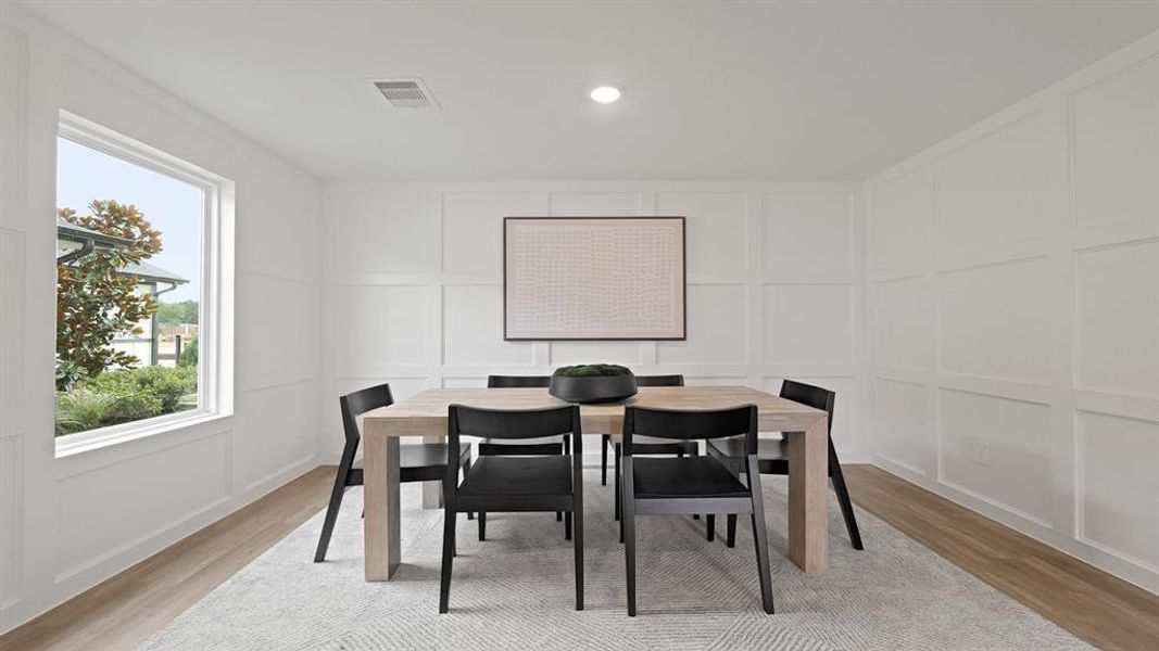Furnished interior view inside a new home in California Meadows, Arlington (Image 10).