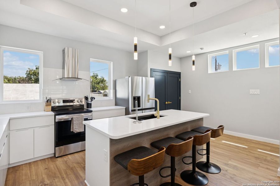 Furnished interior view inside a new home in , San Antonio (Image 10).