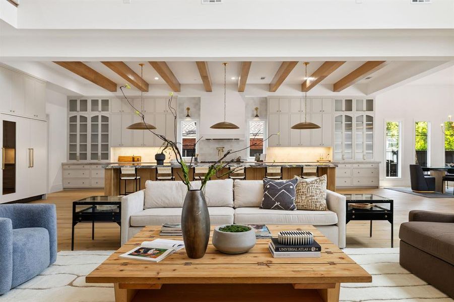 Furnished interior view inside a new home in , Dallas (Image 23).