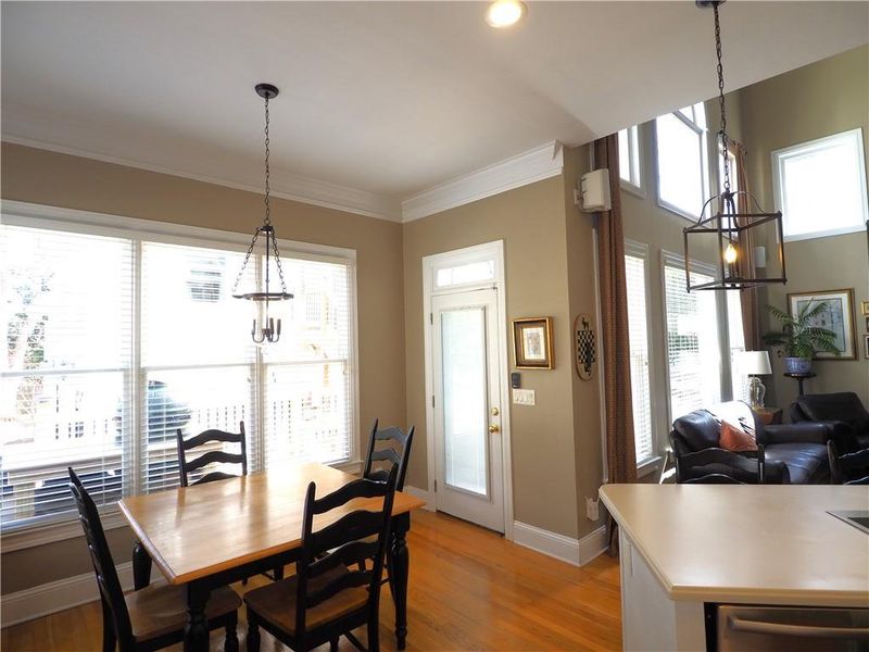 Furnished interior view inside a new home in , Brookhaven (Image 9).
