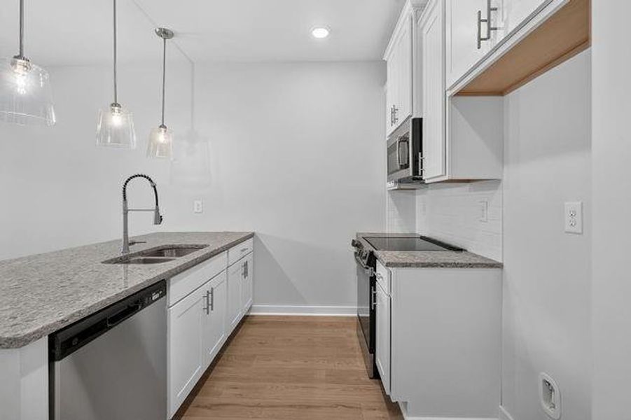 Furnished interior view inside a new home in The Cottages at East Lanier, Fayetteville (Image 28).