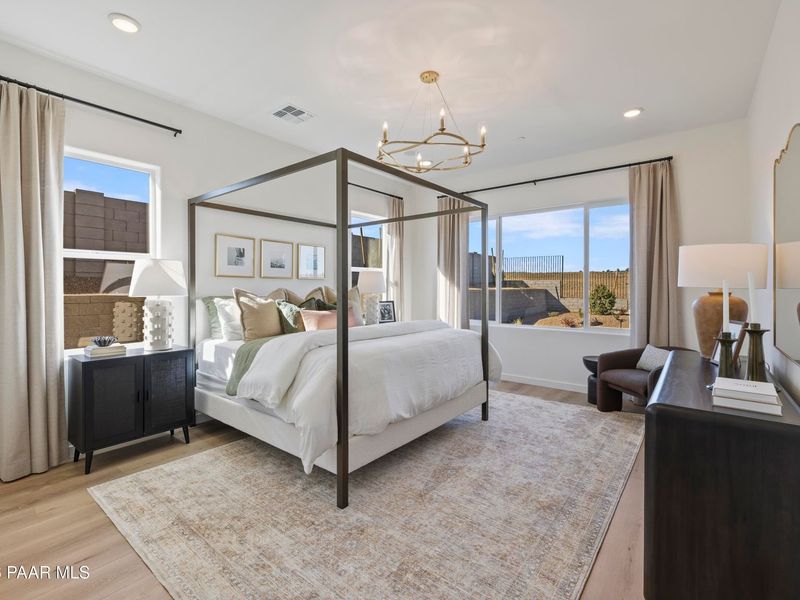 Furnished interior view inside a new home in Hidden Hills, Prescott (Image 24).