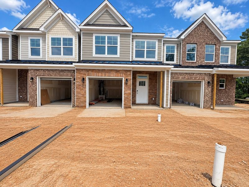 In-progress construction of a new home in Harrisburg Village Townhomes, Harrisburg, NC (Image 7).