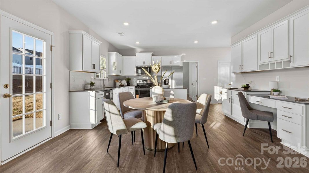 Furnished interior view inside a new home in Wallace Springs, Statesville (Image 10). Furnished interior view inside a new home in Wallace Springs, Statesville (Image 10).