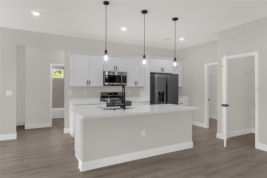 Furnished interior view inside a new home in , Ocala (Image 6).