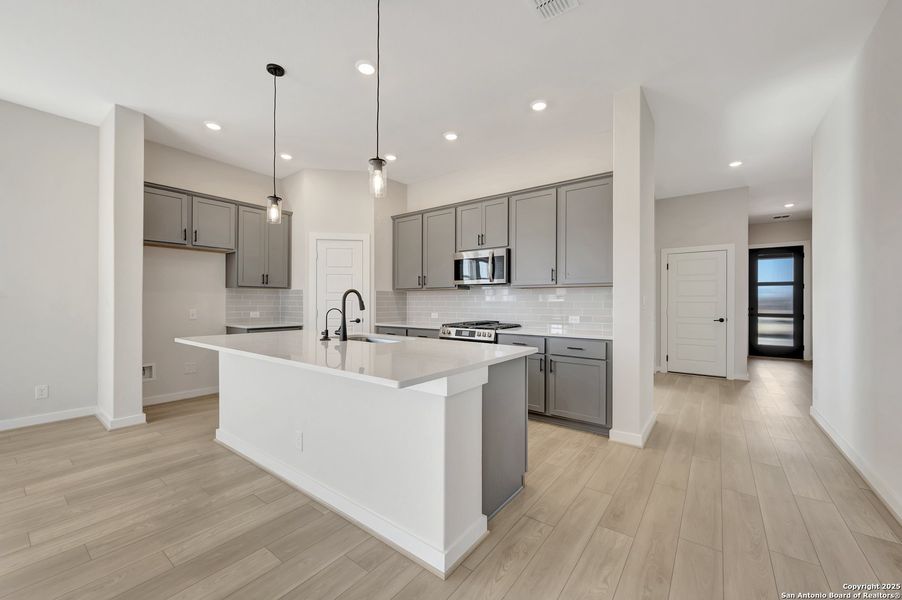 Furnished interior view inside a new home in Mayfair - Select Classic Series, New Braunfels (Image 11).