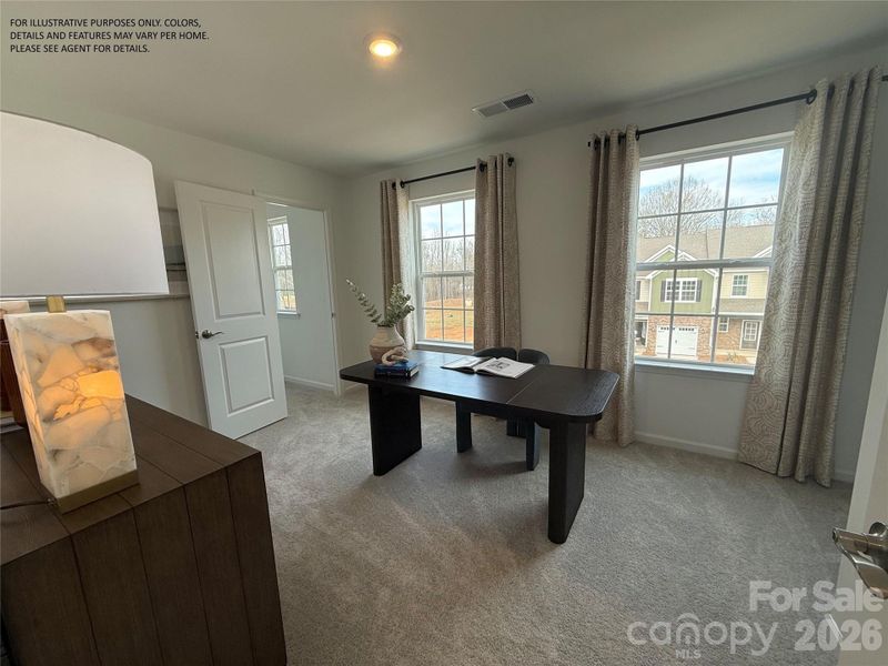 Furnished interior view inside a new home in Cannon Village, York (Image 4).