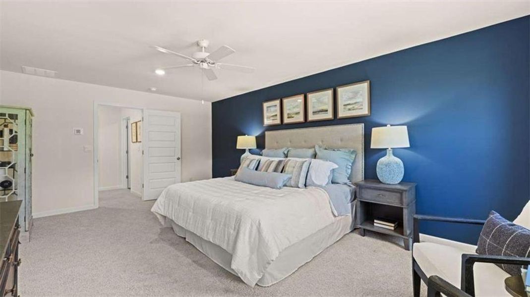 Furnished interior view inside a new home in Jackson Landing, Jefferson (Image 41). Furnished interior view inside a new home in Jackson Landing, Jefferson (Image 41).