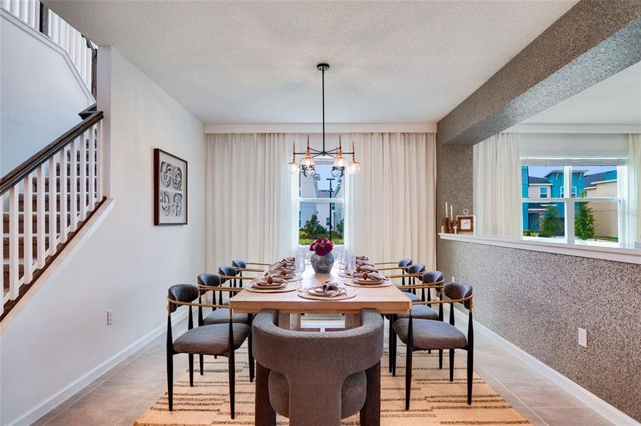 Furnished interior view inside a new home in , Kissimmee (Image 10).